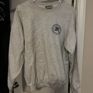 Hanes Light Gray Crewneck Sweater